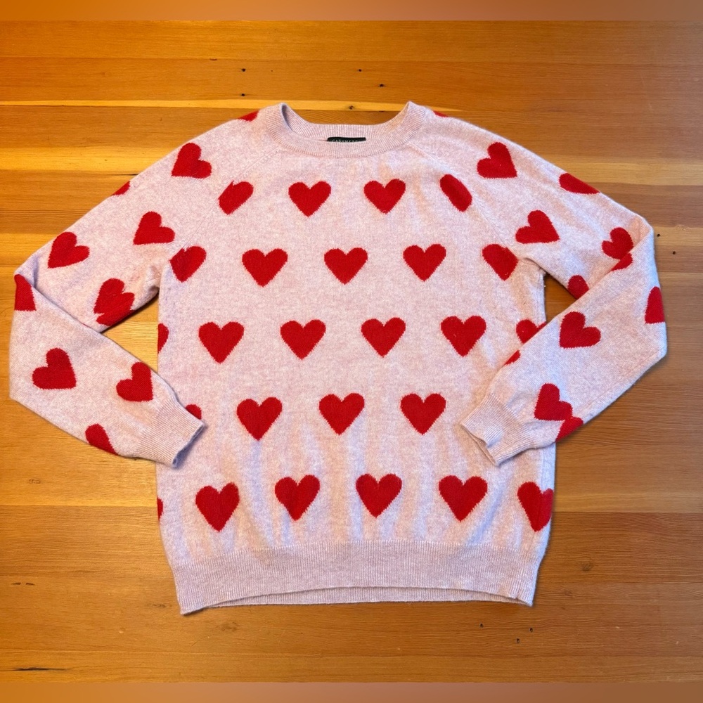 Cashmere Heart Sweater